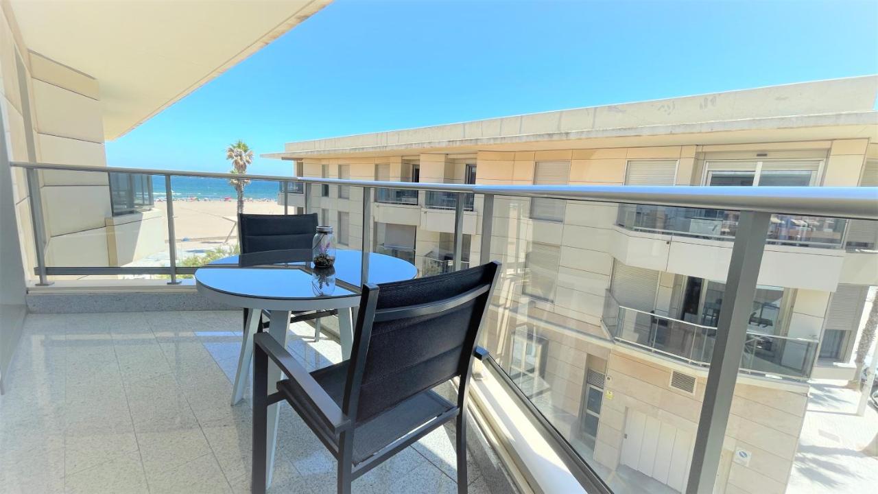 Beach Valencia Luxury A40-35 Apartment With Terrace And Sea Views Zewnętrze zdjęcie