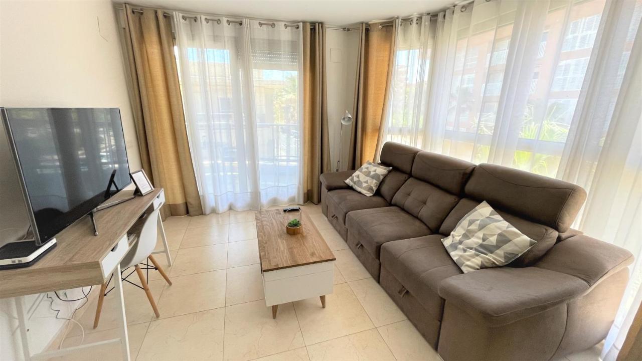 Beach Valencia Luxury A40-35 Apartment With Terrace And Sea Views Zewnętrze zdjęcie