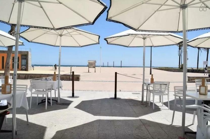 Beach Valencia Luxury A40-35 Apartment With Terrace And Sea Views Zewnętrze zdjęcie